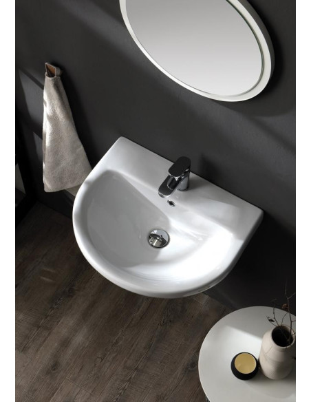 Lavabo suspendue vectra 60 cm