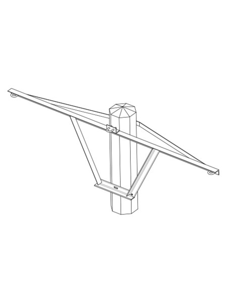 Herse d'ancrage simple HS 1200x70