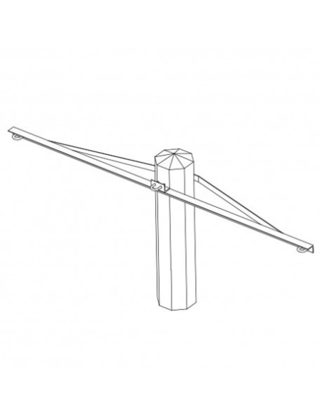 Matériel électrique - Herse d’ancrage simple