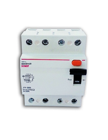 Interrupteur différentiel 4P 300MA 25A