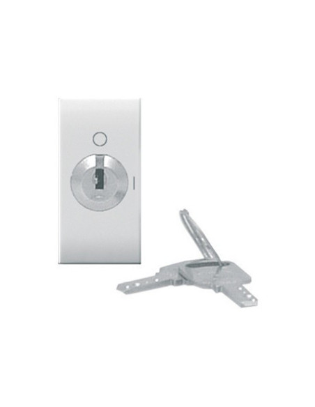 INTERRUPTEUR SIMPLE ALLUMAGE A CLE 10A DOMUS 44