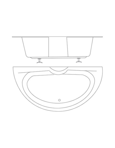Baignoire Acrylique Golf