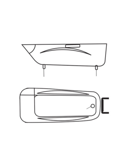 Baignoire Acrylique Madeleine