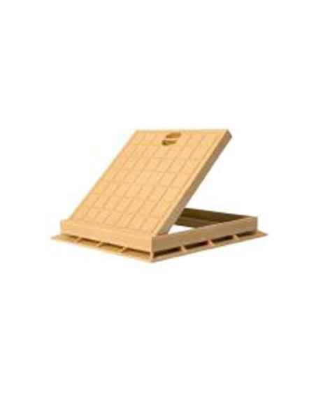 TAMPON DE SOL EN PVC BEIGE