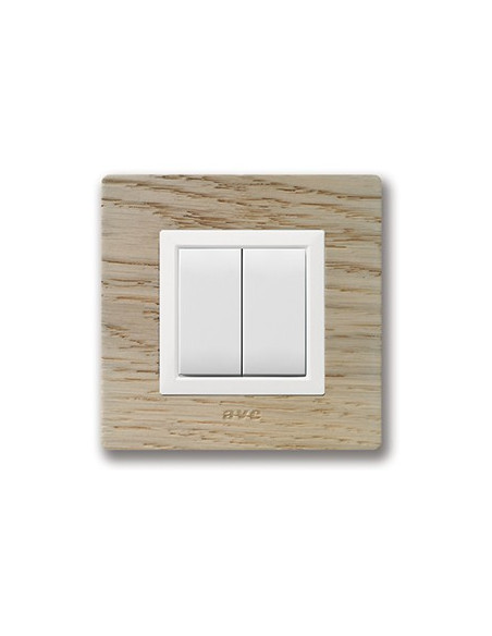 Interrupteur Chêne Clair